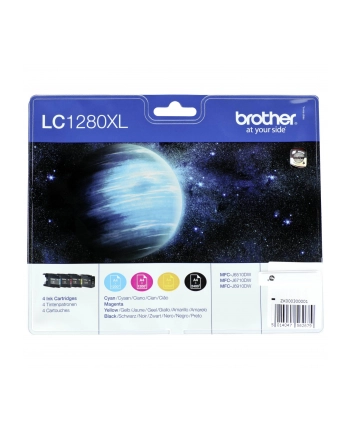 BROTHER Tusz LC1280XLVALBP=LC-1280XLVALBP  Zestaw CMYBk  LC1280XLC+LC1280XLM+LC1280XLY+LC1280XLBK nr 2