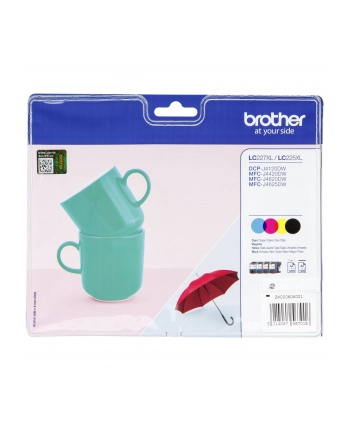 BROTHER Tusz LC227XLVALBP=LC-227XLVALBP  Zestaw CMYBk  LC227XLBK+LC225XLC+LC225XLM+LC225XLY nr 2