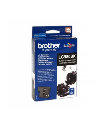 BROTHER Tusz Czarny LC980BK=LC-980B  300 str. nr 1