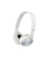 Sony Słuchawki habdsfree, mikrofon MDR-ZX310AP white - nr 18