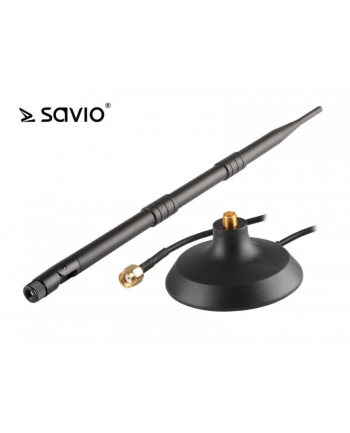 SAVIO DOOKÓLNA ANTENA WIFI 12DBI 41CM RP-SMA PODS AK-05