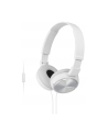 Sony Słuchawki habdsfree, mikrofon MDR-ZX310AP white - nr 10