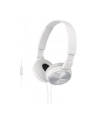 Sony Słuchawki habdsfree, mikrofon MDR-ZX310AP white - nr 9