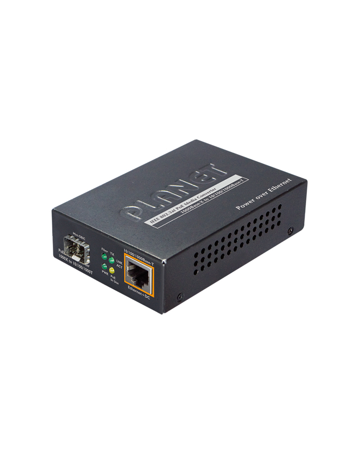 PLANET  GTP-805A KONWERTER ZARZ. GIGABIT ETH>SFP główny