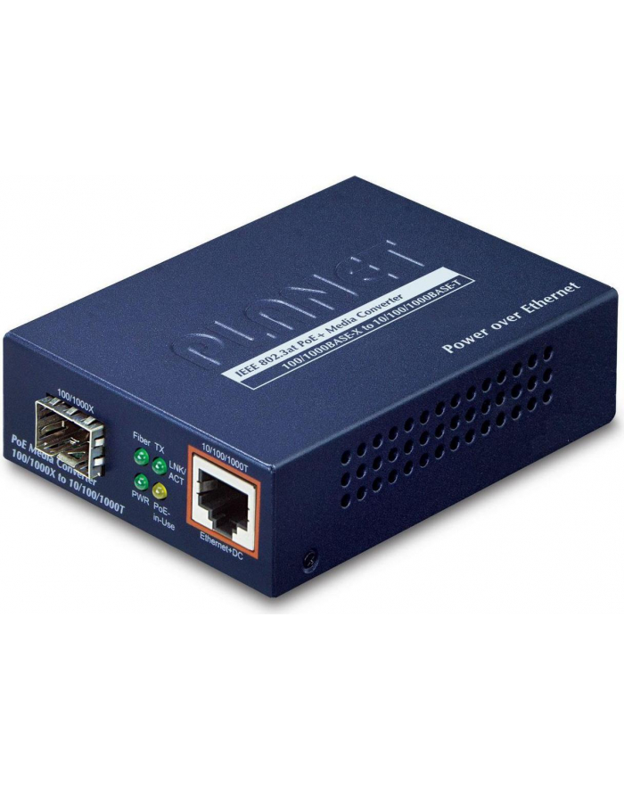 PLANET  GTP-805A KONWERTER ZARZ. GIGABIT ETH>SFP główny