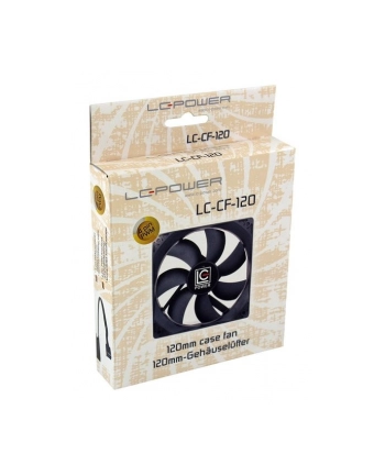 WENTYLATOR LC-POWER 120M LC-CF-120 1500 RPM 15,7 - 29,5 dB(A), 4pin, 20,15 - 50,65 cfm nr 1