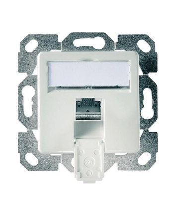 Gniazdo 1xRJ45 podtynkowe ekran.cat.6 TELEG.(A0505)