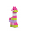 MEGA BLOKS Klocki 60 el. torba różowa - nr 12