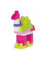MEGA BLOKS Klocki 60 el. torba różowa - nr 16