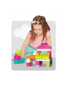 MEGA BLOKS Klocki 60 el. torba różowa - nr 22