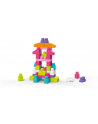 MEGA BLOKS Klocki 60 el. torba różowa - nr 31