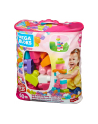 MEGA BLOKS Klocki 60 el. torba różowa - nr 39
