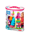 MEGA BLOKS Klocki 60 el. torba różowa - nr 54