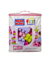 MEGA BLOKS Klocki 60 el. torba różowa - nr 6