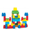 MEGA BLOKS Klocki 60 el. torba niebieska - nr 102