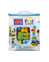 MEGA BLOKS Klocki 60 el. torba niebieska - nr 3