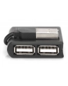 Hub USB 2.0 4-portowy, pasywny, czarny, DIGITUS - nr 22