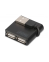 Hub USB 2.0 4-portowy, pasywny, czarny, DIGITUS - nr 23