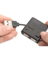 Hub USB 2.0 4-portowy, pasywny, czarny, DIGITUS - nr 52