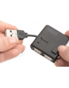 Hub USB 2.0 4-portowy, pasywny, czarny, DIGITUS - nr 43