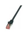 Patchcord LogiLink CQ2043S CAT.6 S/FTP 1,50m, czarny - nr 5