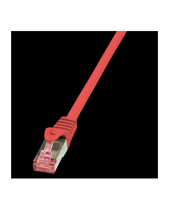 Patchcord LogiLink CQ2044S CAT.6 S/FTP 1,50m, czerwony