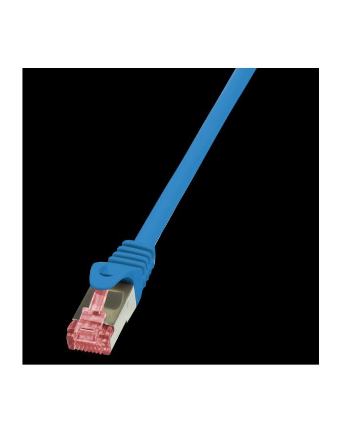 Patchcord LogiLink CQ2046S CAT.6 S/FTP 1,50m, niebieski główny