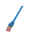 Patchcord LogiLink CQ2046S CAT.6 S/FTP 1,50m, niebieski - nr 6