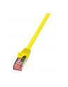 Patchcord LogiLink CQ2047S CAT.6 S/FTP 1,50m, żółty - nr 1