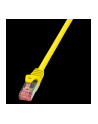 Patchcord LogiLink CQ2047S CAT.6 S/FTP 1,50m, żółty - nr 2
