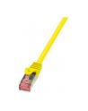 Patchcord LogiLink CQ2047S CAT.6 S/FTP 1,50m, żółty - nr 8
