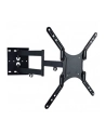 Techly Uchwyt ścienny do TV LCD/LED/PDP dwuprzegubowy 23-55'' 45 kg VESA czarny - nr 1