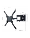 Techly Uchwyt ścienny do TV LCD/LED/PDP dwuprzegubowy 23-55'' 45 kg VESA czarny - nr 24
