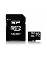 SILICON POWER 16GB, MICRO SDHC, CLASS 10 WITH SD ADAPTER - nr 28