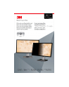 3M Filtr prywatyzujący PF 23.8W9 |29.7cm x 52.8cm| - nr 23