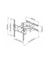 Techly Uchwyt ścienny do TV LCD/LED/PDP 23-55'' 70kg VESA pełna regulacja czarny - nr 17