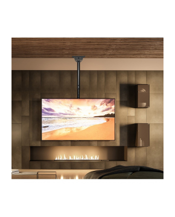 Techly Uchwyt sufitowy do TV LED/LCD/PLAZMA, 32-55'', 50kg, regulowany, VESA