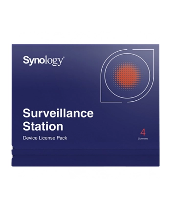 NAS Acc Synology Camera License Pack 4C, Camera Licenses 4pcs
