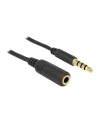 Delock Kabel/Przedłużacz Audio Stereo Jack 3.5mm (M) -> Iphone 4pin (F), 5m - nr 22