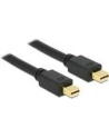 Delock kabel mini Displayport (M) - mini Displayport (M) 0.5m, black - nr 19