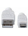 Manhattan Kabel Hi-Speed USB 2.0 A męski na micro-B męski, 1m, biały - nr 15