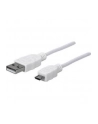 Manhattan Kabel Hi-Speed USB 2.0 A męski na micro-B męski, 1m, biały - nr 26