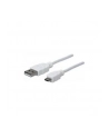 Manhattan Kabel Hi-Speed USB 2.0 A męski na micro-B męski, 1m, biały - nr 28