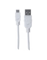 Manhattan Kabel Hi-Speed USB 2.0 A męski na micro-B męski, 1m, biały - nr 32