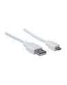 Manhattan Kabel Hi-Speed USB 2.0 A męski na micro-B męski, 1m, biały - nr 7