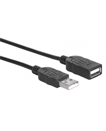 Manhattan Przedłużacz USB 2.0 A-A M/Ż 1,8m czarny nr 2