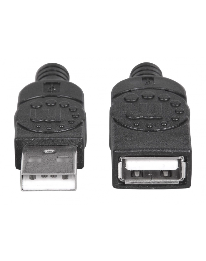 Manhattan Przedłużacz USB 2.0 A-A M/Ż 1,8m czarny główny