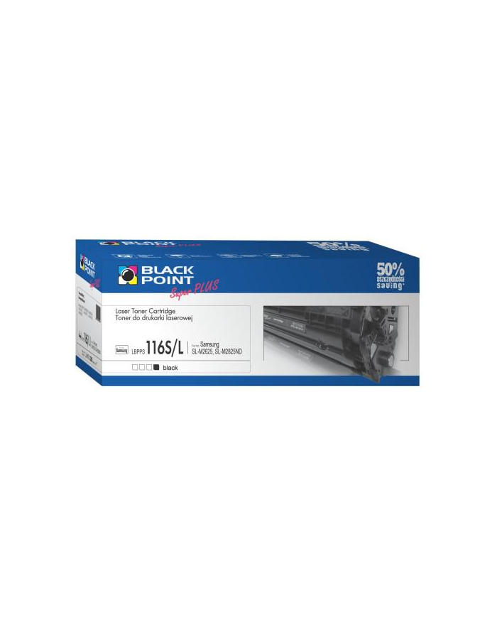Toner Black Point LBPPS116L  | black | 3200 str. | Samsung MLT-D116L główny