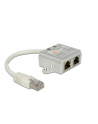 Delock adapter rozdzielacz spliter RJ-45 na 2XRJ-45 - nr 1