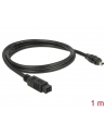 Delock Kabel FireWire 9-pinowe męski > 4-pinowe męski 1m - nr 25